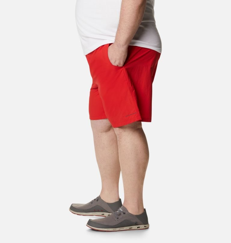 Men's Columbia PFG Backcast III Water Shorts Red | Plus Size CA-PL308
